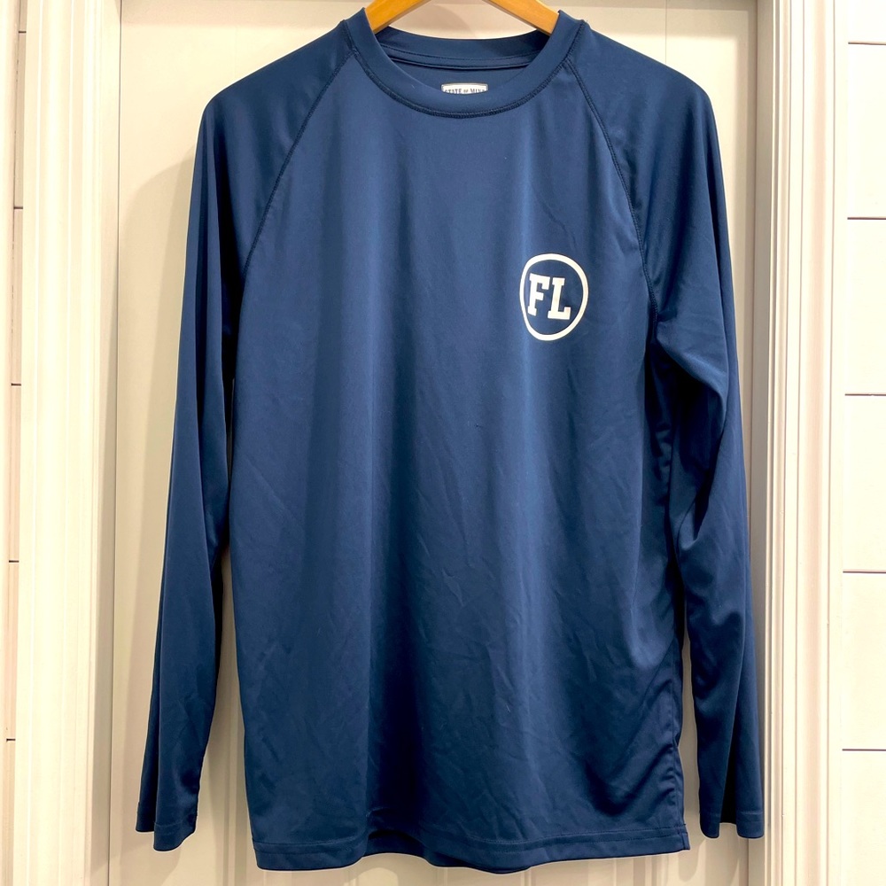 Men’s long sleeve swim shirt or rash guard